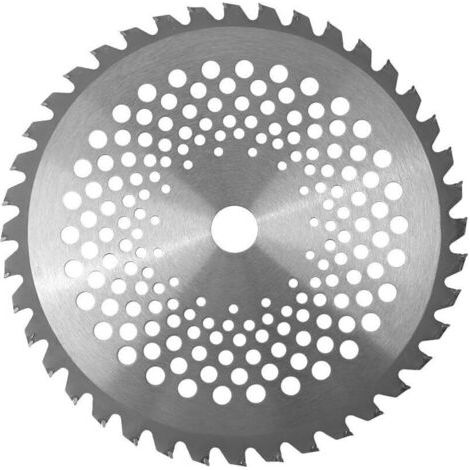 10-zoll-kreissägeblatt Mit 40 Zähnen Für Die Holzbearbeitung Mit Radscheiben Aus Hartmetallspitze Für Gartengrasschneider, Trimmer, Unkrautschneiden, Elektrowerkzeug, 25,4 Mm Bohrungsdurchmesser