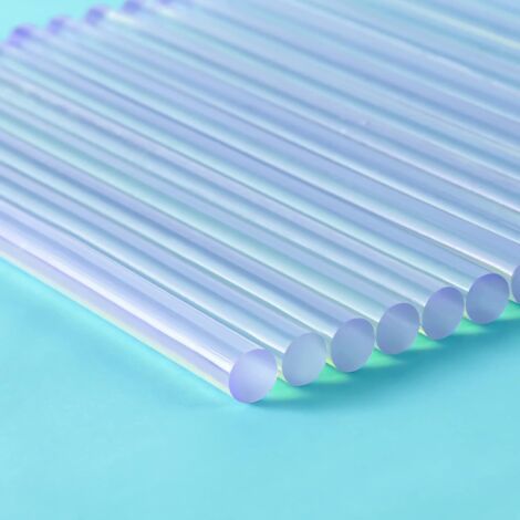 Heißklebestifte 200 Mm, Universelle Transparente Klebestifte Für Heißklebepistole, Perfekt Für Heimwerker, Handwerk Und Hobbys (7 X 200 Mm)