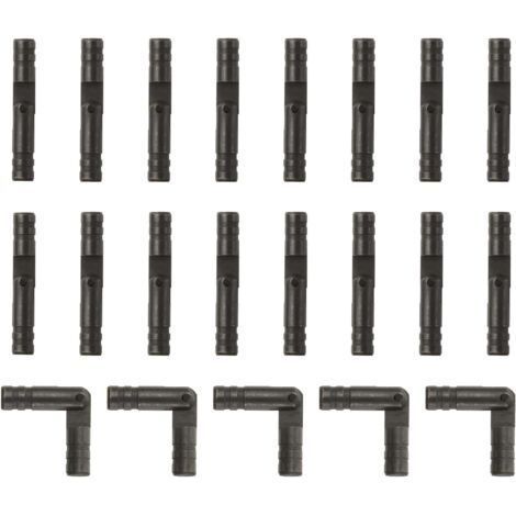 20 Stück Unsichtbare Messingscharniere, 4 X 25 Mm, Kleine Versteckte Scharniere Für Schmuckschatullen, Schwarz