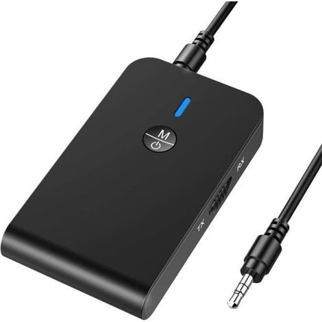 Bluetooth-adapter, 2-in-1-bluetooth-sender-empfänger Mit Mikrofon, Freisprech-unterstützung Für Kopfhörer, Tv, Pc, Audio-lautsprecher