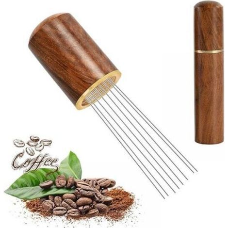 Werkzeug, Kaffeenadelverteiler, Ausgabewerkzeug, 8 Nadeln 0,4 Mm, Espresso-nadelverteiler, Espresso-kaffeerührer