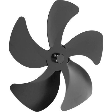 Kaminventilatorflügel, Langlebig, Verbessert Die Warmluftzirkulation, Einfache Installation, Kaminventilatorflügel, 5 Flügel Für Kaminventilatorzubehör