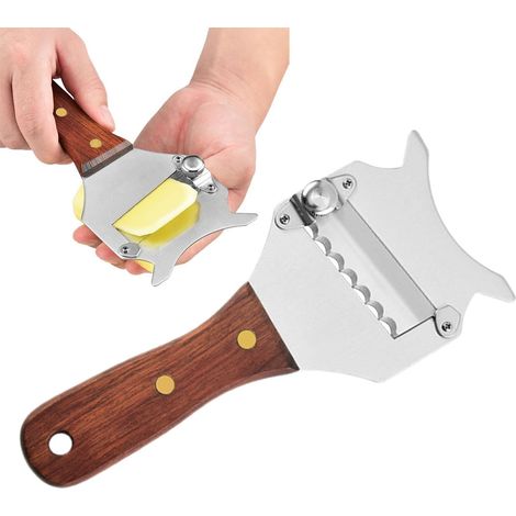 Trüffelscharfer Rasierer, Trüffelschneider, Trüffelreibe Aus Edelstahl Mit Holzgriff, Verstellbare Küchenwerkzeuge, Spülmaschinenfest, Für Schokoladentrüffel, Gemüse