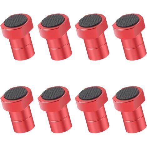 8 Stück Holzbearbeitungs-tischklemme 20 Mm, Klemme Aus Aluminiumlegierung Für Holzbearbeitungsbank, Hundeklemme, Zubehör Für Flachspanner Auf Hobelbank Zum Fixieren Von Werkstücken