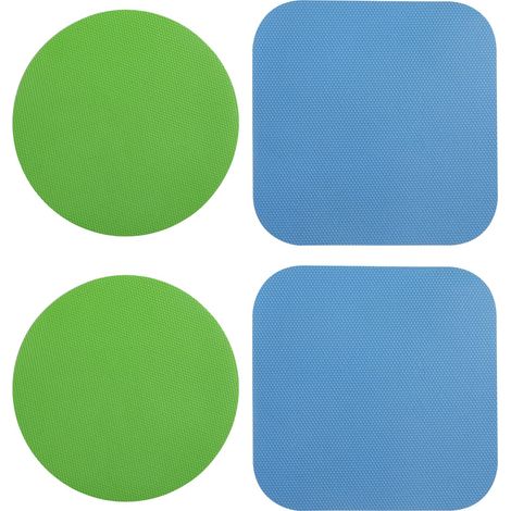 Ensemble Aus 4 Ouvre-boutiquen, Aus Kautschuk, Ouvre-bouteille-multifunktions Und Silikon (blau, Grün)