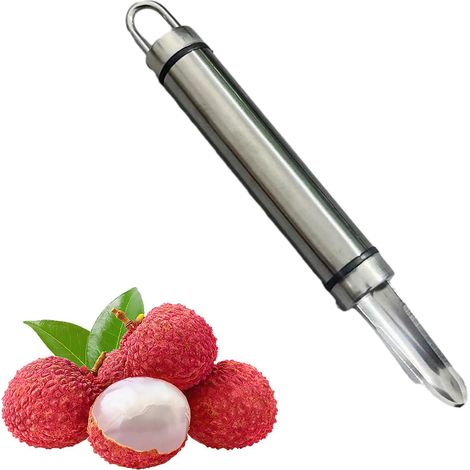Kirschentkerner – Obst- Und Gemüseschäler – Einfach Zu Verwenden Zum Entkernen Von Litschi Und Zum Entleeren Von Obst Und Gemüse