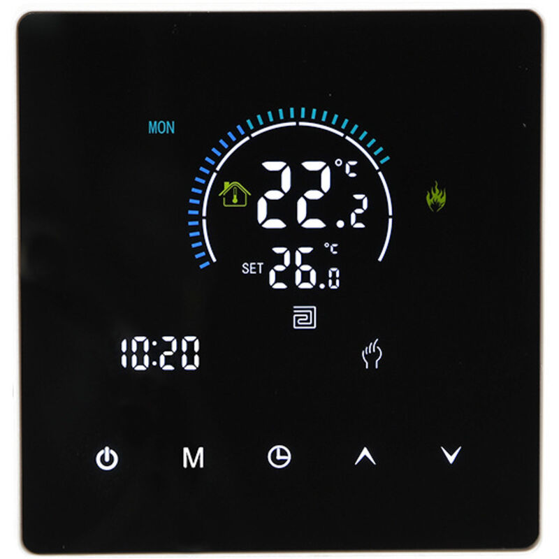 Intelligentes Thermostat-panel Für Wand-wasserboiler Ac90 240 V 3500 W 90 240 V Intelligente Temperatur-thermostat-controller (wifi, 3 A)