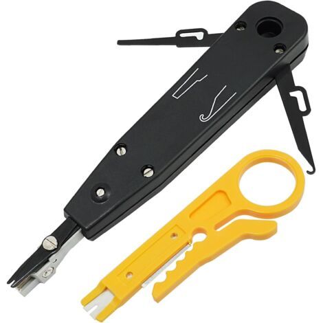 Installations-tool-kit, Installations-tool-kit, Netzwerk-steckdosen-panel-stanzwerkzeug, Einfaches Netzwerkverdrahtungs-patch-tool