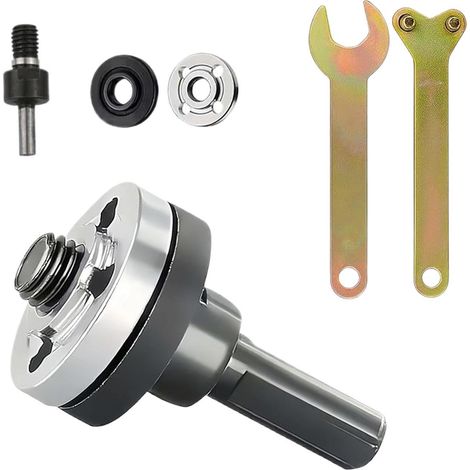 Adaptateur Pour Meuleuse D'Angle - Set D'Accessoires Pour Perceuse Électrique, Parts De Rechange Pour Outils Électriques - For Atelier : Meulage, Polissage, Découpage
