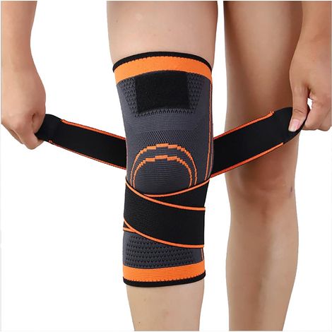 Genouillère Pour Douleurs Arthritiques, Manchon Compression Ajustable Hommes/femmes, Soulagement Douleur, Récupération.m