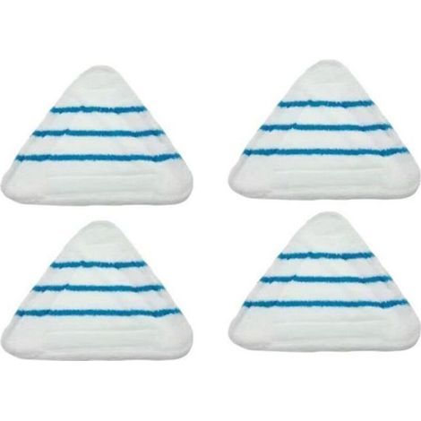 4er-pack Dreieckige Ersatz-mopppads Für Dampfreiniger Für H2o X5