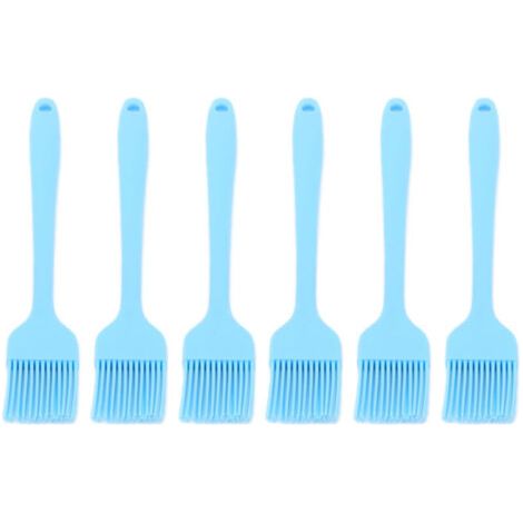 6 Silikon-backpinsel Für Grill, Gebäck Und Küche – 6er-set