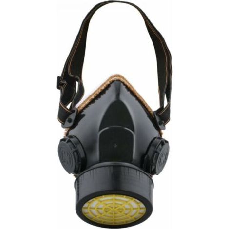 Masque Anti-poussière, Protection De Peinture, Atemschutzmaske, Industrielles Atemschutzgerät Gegen Giftige Dämpfe, Masque À Cartouche, Valve De Protection, Facile À Respirator, Black