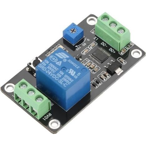 Zeitrelais, Verzögerung, Selbstsperrend, Ein-aus-schalter, 555, Timer, Dc 24 V