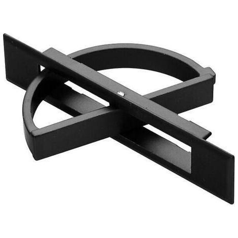 Versenkter Türgriff (schwarz) Tatami Praktischer, Verdeckter, Versenkter Bodenknopf Aus Zinklegierung