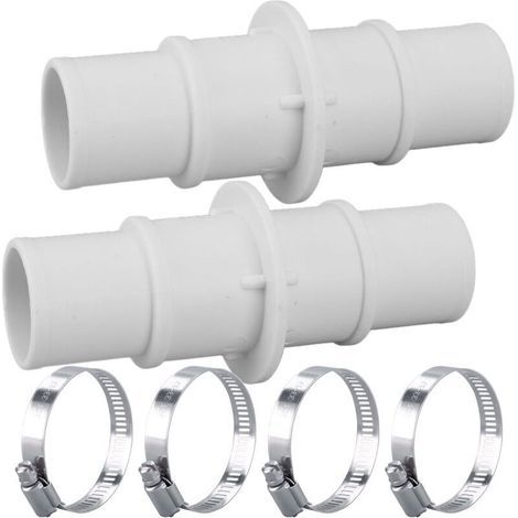 Adapter Für Schwimmbadsauger, Kunststoffkabel Von 1-1/4" Oder 1-1/2", Geeignet Für Schwimmbadsauger, Nettoyeur Und Filterpumpe.