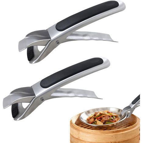 Set Aus 2 Stücken Für Hand- Und Bolzplatten – Pincen Und Klammern Zum Halten In Rostfreiem, Rostfreiem Stahl