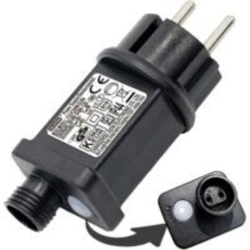 Lot Von 4 31-v-6w-klingelleuchten Für Weihnachtsbeleuchtung, Led 31 V, Led-transformator, 8 Modi Mit Funktion, Ip44-licht, Minuterie, Weihnachtsbeleuchtung, Sapin-leuchte, Rideau-leuchte