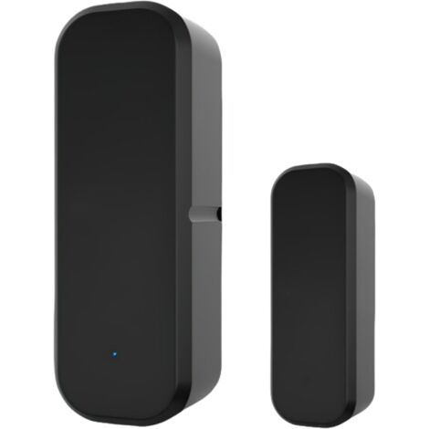 Intelligenter Magnetischer Türsensor, Schwarz, 9/16 Zoll, 1 Einheit, Magnetischer Alarmsensor Für Die Innentür Ihres Zuhauses.