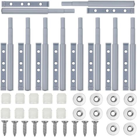 Magnet-schranktür, 10 Stück Push-to-open-druckknopf-magnetriegel, Stoßdämpfer-push-türschließer, Schrank-schubladen-rebounder, Push-schrank-magnetschließer