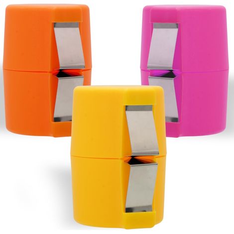 Eieröffner (3er-pack) – Tragbares Eiertrennwerkzeug – Ideal Für Die Küche – Gelb/rosa/orange