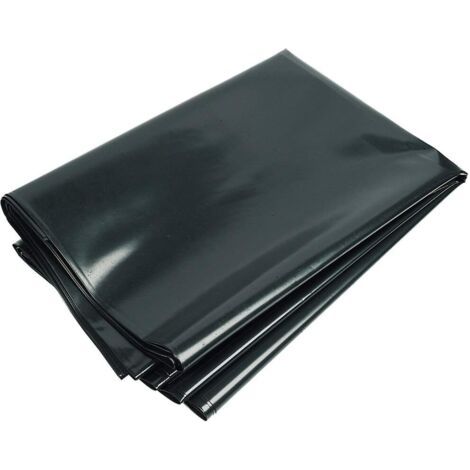 Schwarze Polyethylenplane 1,2 M X 2,1 M, Dicke 0,4 Mm, Für Gartenhäuser, Gartenbau Und Abdichtung