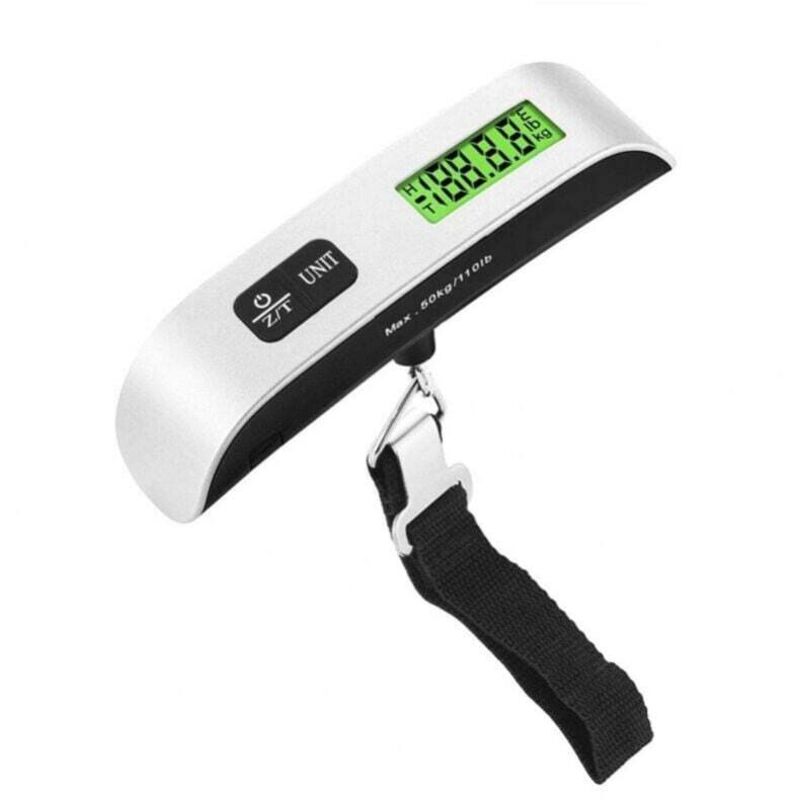 Elektronisches Reisegepäck, Tragbar, Multifunktionales Reisegepäck, Max. 50 Kg (g, Oz), Reisegewicht, Elektronisches Gleichgewicht Mit Tara- Und Sangle-funktion, Stapel Inklusive