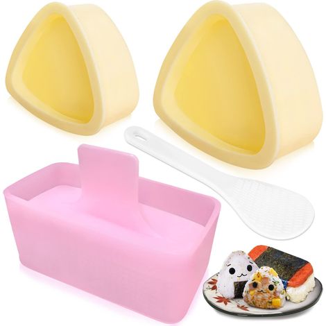 Mit Der Maschine Die Dreieckigen Riz-bällchen Formen