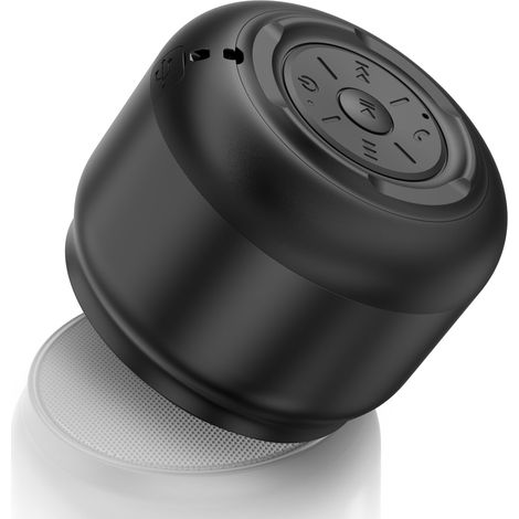 Mini-bluetooth-lautsprecher, Tragbar, Autonomie 15 Stunden, Ideale Nutzung Im Alltag Und Im Freien, Schwarz.