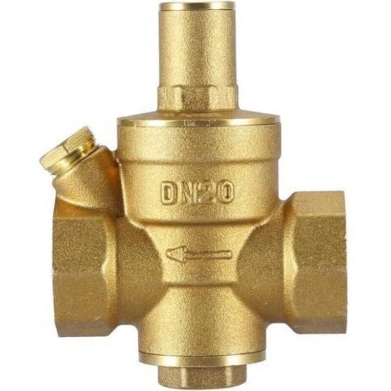 Wasserdruckminderventil, Wasserdruckminderventil Aus Messing, Einstellbares Wasserdruckregelventil Mit Gewinde H569