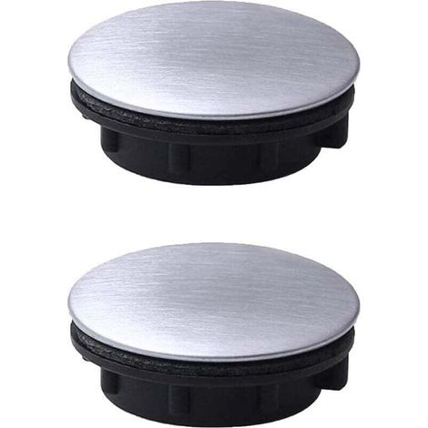 2 Stück Waschbecken-klebeband, Lochabdeckung, Edelstahl, Wasserhahn-lochabdeckung, Waschbecken-lochplatte, Stopfen, Verschluss Für Badezimmer, Küche (installationsloch Für 1,2–1,6 Zoll/31–40 Mm)…