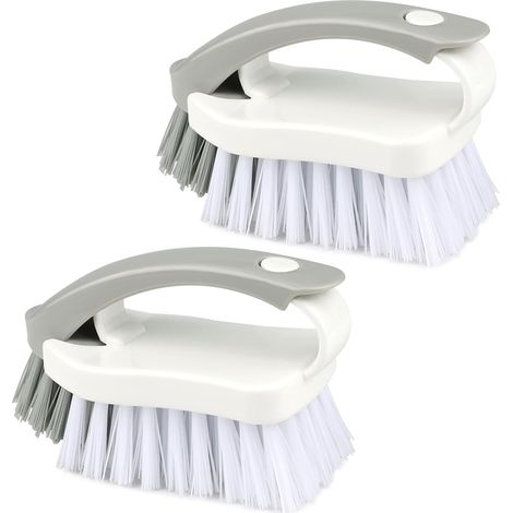 Brosses Pour Le Nettoyage Des Poils Durs – Pour Nettoyer, Frotter, Poils Rigides, Brosse À Main, Sous La Douche Or Sur Les Chaussures (2er-pack)