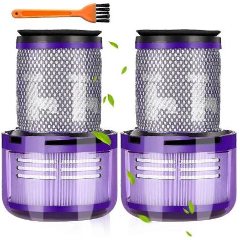 2er-pack Dyson V12 Filter, Für Dyson V12 Slim Absolute Staubsauger, Für Dyson V12 W Filter