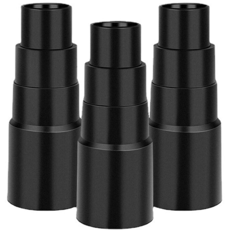 3 Stück Universal-staubsaugerschlauchadapter, 4-lagiger Staubsaugerschlauchkonverter, 25 Mm, 30 Mm, 34 Mm, 35 Mm Anschlusszubehör (farbe: 3 Stück 4 Schichten)