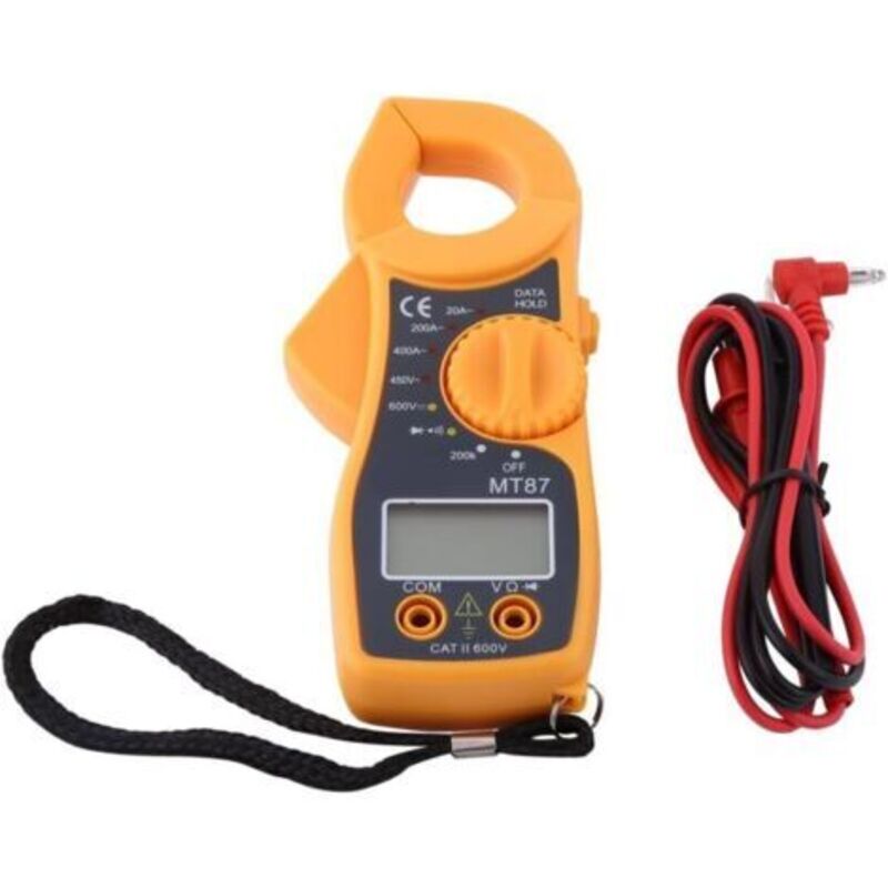 Pr-pince Ampèremétrique Numerique, Multimeter Professionnel Automatique Ac Dc Voltmeter Amperemeter Pince De Courant Pinces Ohmmeter Volt Tester Lcd Meter Pocket Digital Multi Tester