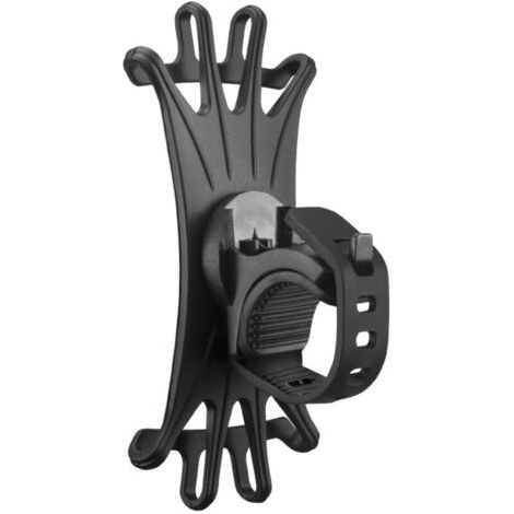 Fahrrad-handyhalterung, Universelle Motorrad-handyhalterung, Verstellbar, 360° Drehbar, Anti-vibration, Silikon, Kompatibel Mit Iphone 15/14 Pro Max, Galaxy Und Anderen Geräten