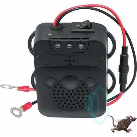 Répulsif Ultrason Anti Rongeurs Voiture Garage Maison Stroboskop Led Camping Grenier