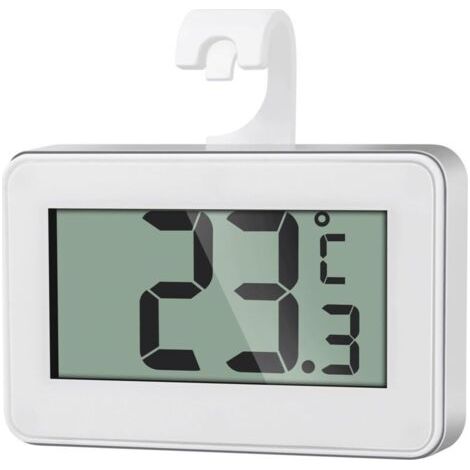 Mini-digital-kühlschrankthermometer, Magnetisches Gefrierthermometer Mit Haken, Digitales Kühlschrankthermometer Für Zuhause, Restaurants, Bars