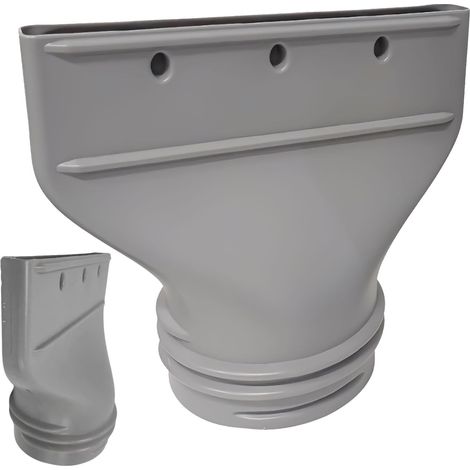 Tuyau Climatiseur Mobile Adaptateur Clim Fenetre, Adaptateur Tuyau Climatiseur Mobile Raccord Plat, De D'Échappement Pour Climatisation - 130/150mm, Pour D'Échappement Installation Rapide Et Solide