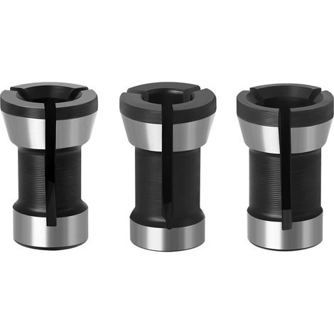 Konverter Von Mandrin-pinzetten Von 6 Mm, 6, 35 Mm, 8 Mm Für Verschiedene Garniturfräser, Verbessern Die Stabilität Bei Skulpturprojekten Auf Holz. Kompakter Pinzettenadapter