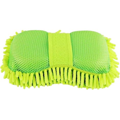 Mikrofaser-voiture-waschbecken-eponge Nettoyage Voiture Soins Détaillant Brosses Lavage Serviette Auto Gants Style Accessories