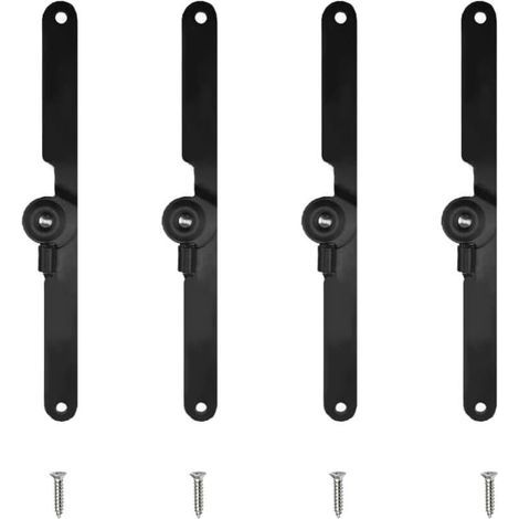 4er Set Möbelscharniere, Schranktürscharniere, Passend Für Küchenschranktüren (schwarz)