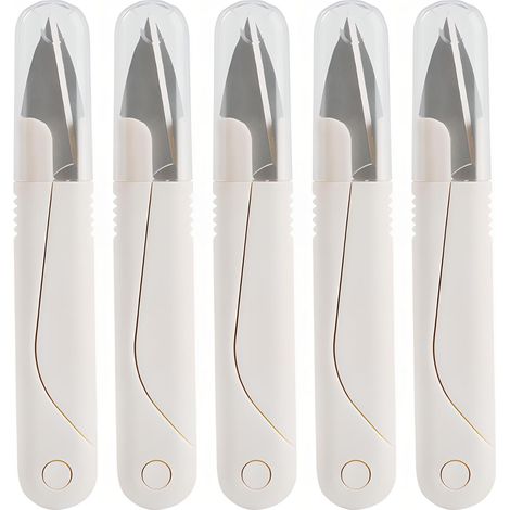 Lot Von 5 Coupé-folien Aus Edelstahl – Ergonomisches, Multifunktionales Und Langlebiges Design