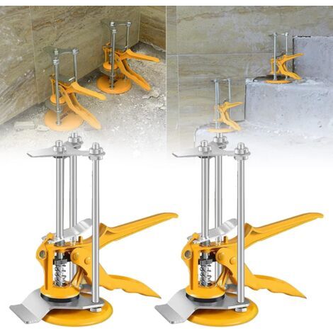 Lot Von 2 Levages Für Planche À Roulettes – Aus Metall – Für Türen – Für Schränke – 100 Kg