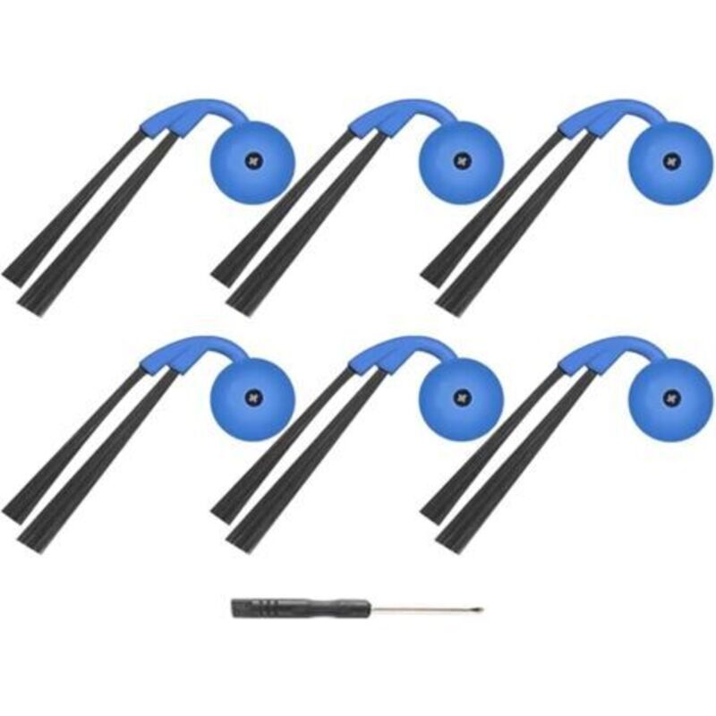 6 Stück Seitenbürsten Für Ecovacs Deebot X9 Pro Omni Staubsauger, X9 Pro Omni Zubehör, Seitenbürsten Zubehör, Nicht Für T80 Omni
