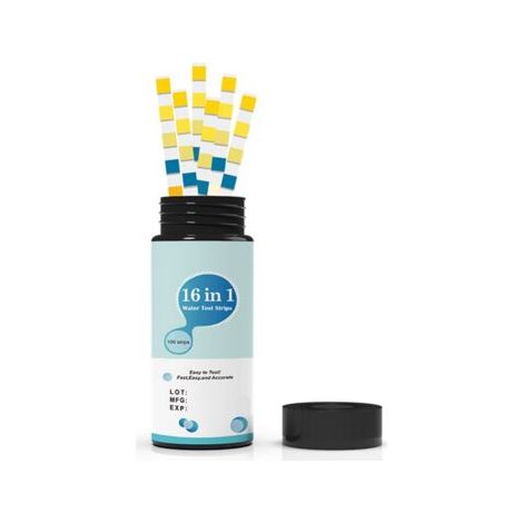 Trinkwasser-testkit, 100 Teststreifen, Wasserqualitäts-teststreifen, Schwimmbad-teststreifen, Haushaltswasserqualität, Trinkwasser-testkit