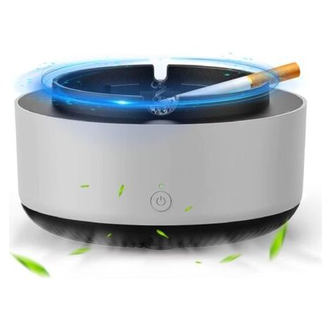Rauch-vakuum-aschenbecher, 2-in-1 Intelligenter Elektronischer Aschenbecher-luftreiniger, Geruchsneutral Mit Filter Für Auto Und Zuhause