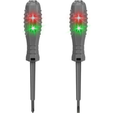 Schraubendreher-spannungsprüfer, 2-in-1-zweifarben-stromdetektor, Magnetischer Tester Mit Starkem Drehmoment, Für Elektrische Sicherheit