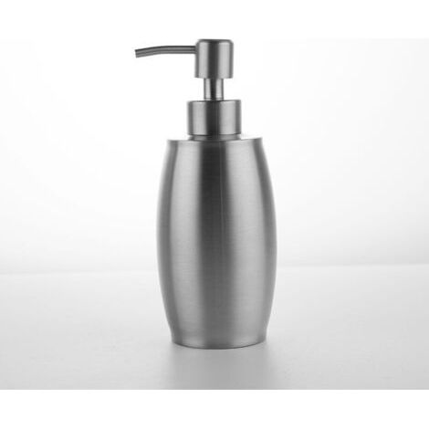 Seifen- Und Lotionspender, 350 Ml, Edelstahl, Federpumpe Für Duschgel, Creme, Shampoo Und Öl