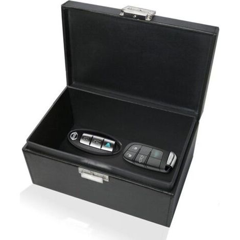 Extra Große Faraday-box Für Autoschlüssel, Rfid-diebstahlschutzkäfig Für Autosicherheit, Schlüsselaufbewahrungsbox.